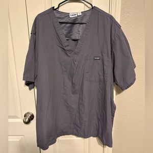 Landau Men's Short Sleeve Gray Tee